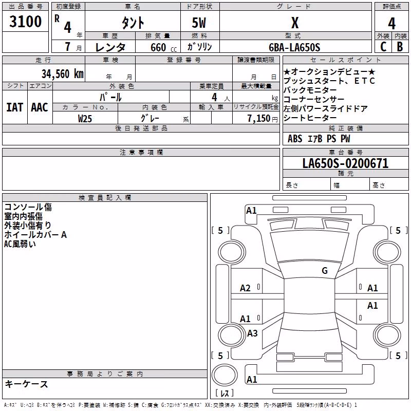 DAIHATSU TANTO