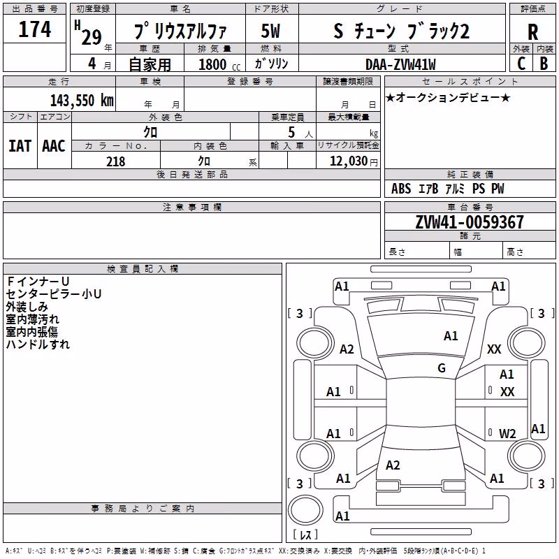 TOYOTA PRIUS ALPHA