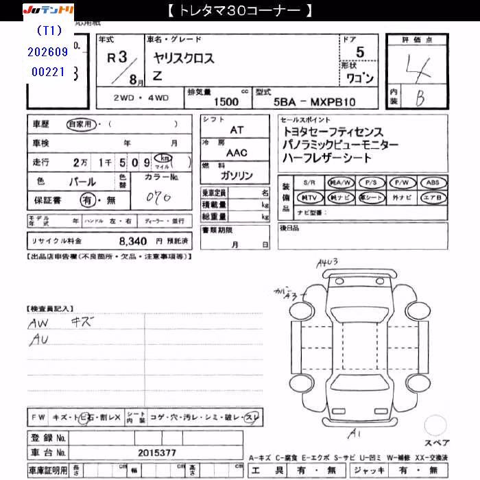 TOYOTA YARIS CROSS