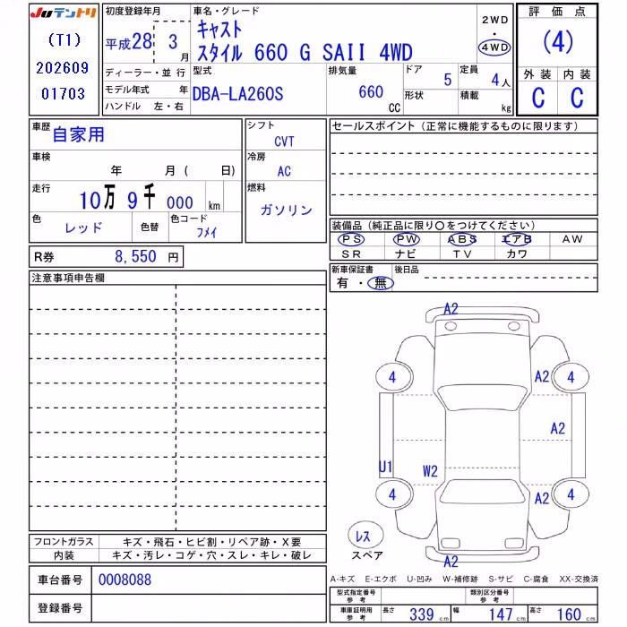 DAIHATSU CAST