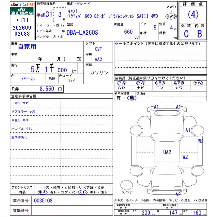 DAIHATSU CAST