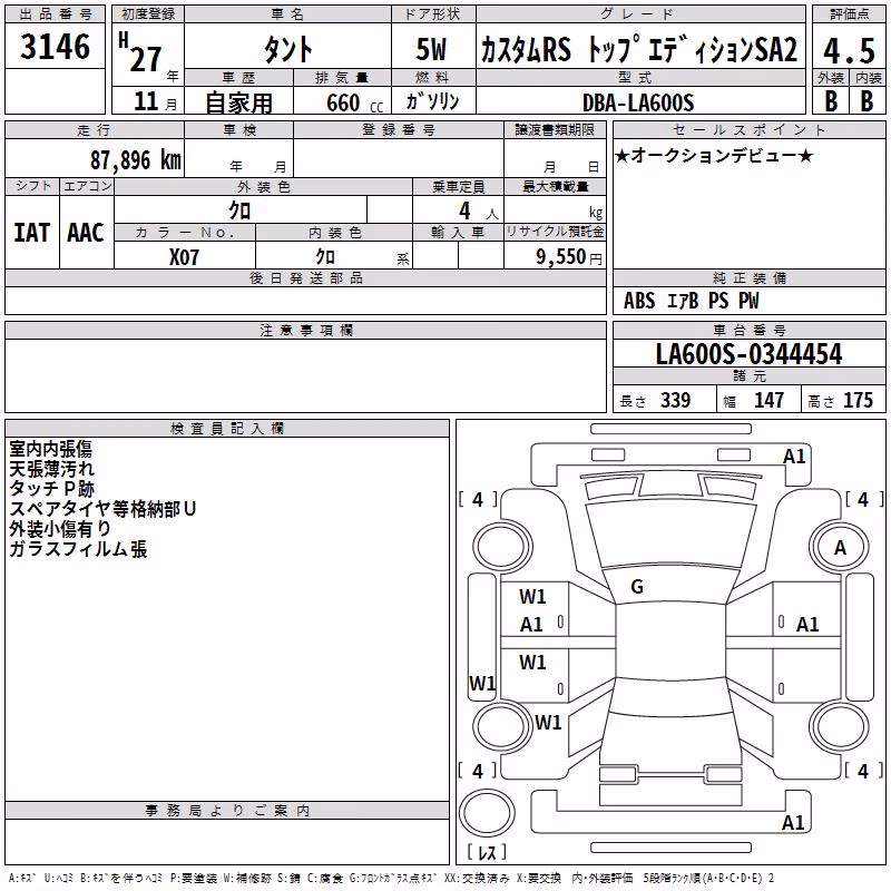 DAIHATSU TANTO