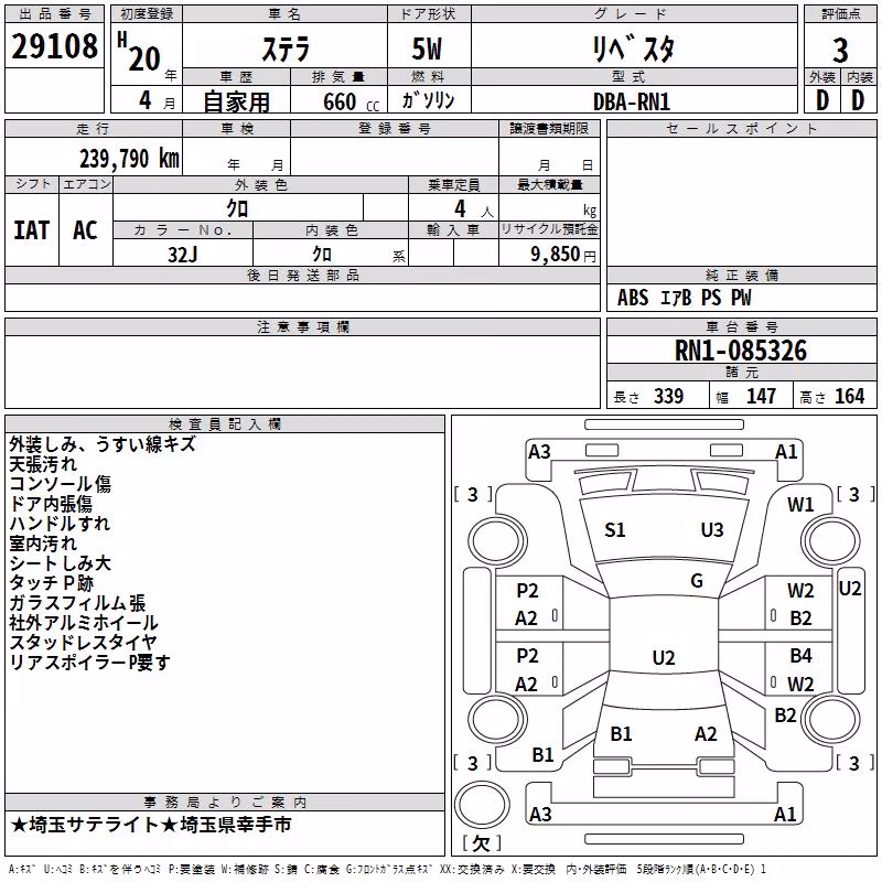 SUBARU STELLA