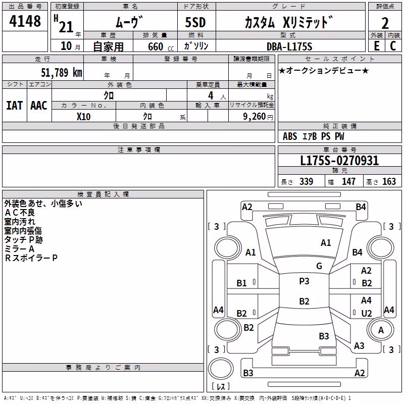 DAIHATSU MOVE