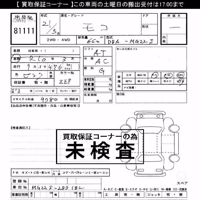 NISSAN MOCO
