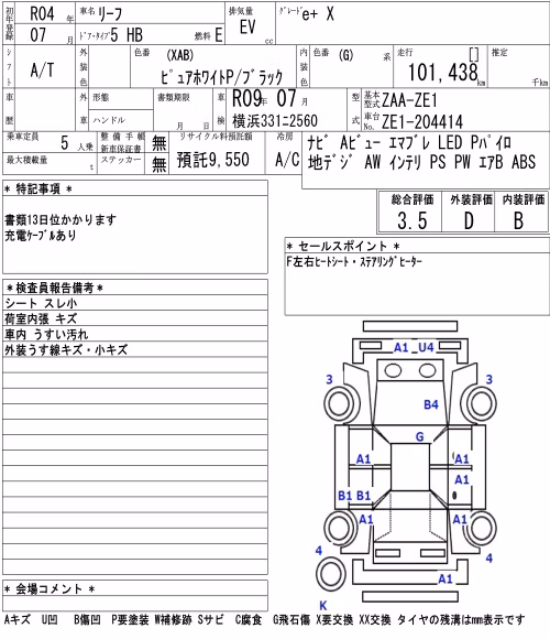 NISSAN LEAF