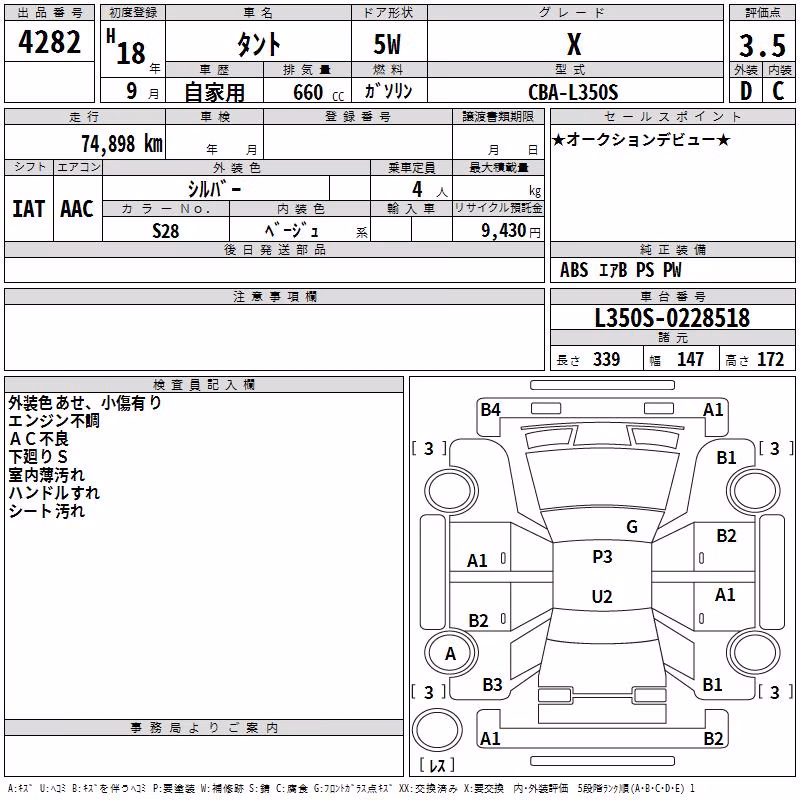 DAIHATSU TANTO