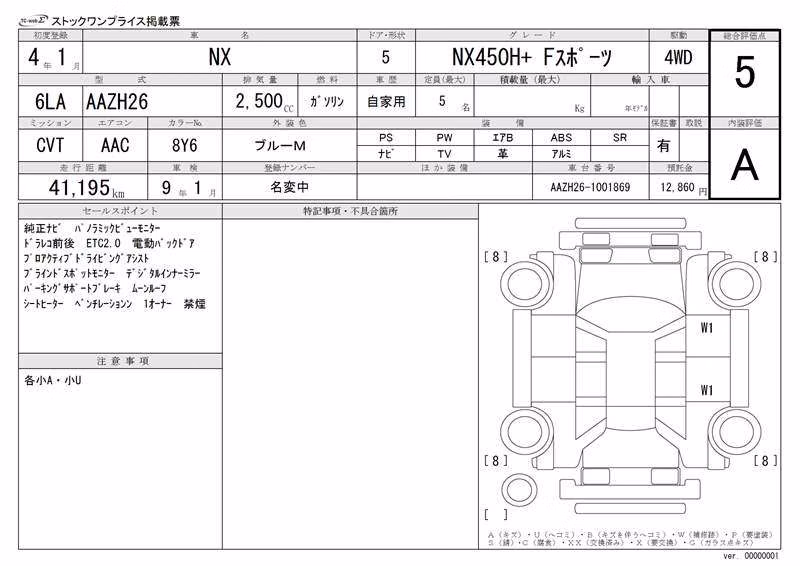 LEXUS NX450H+
