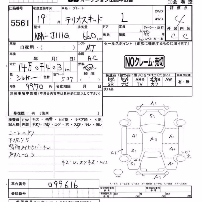 DAIHATSU TERIOS KID
