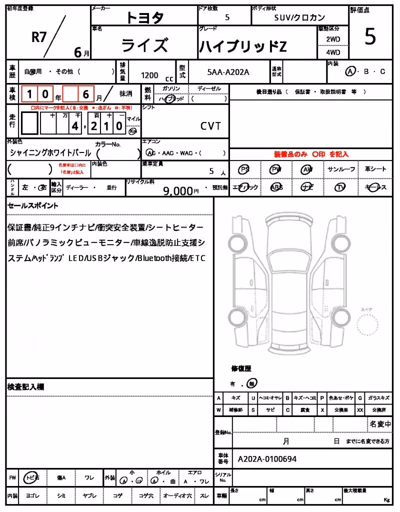 TOYOTA RAIZE