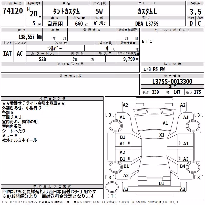 DAIHATSU TANTO