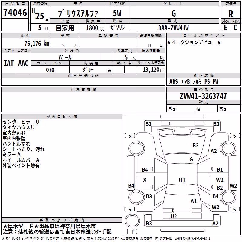 TOYOTA PRIUS ALPHA