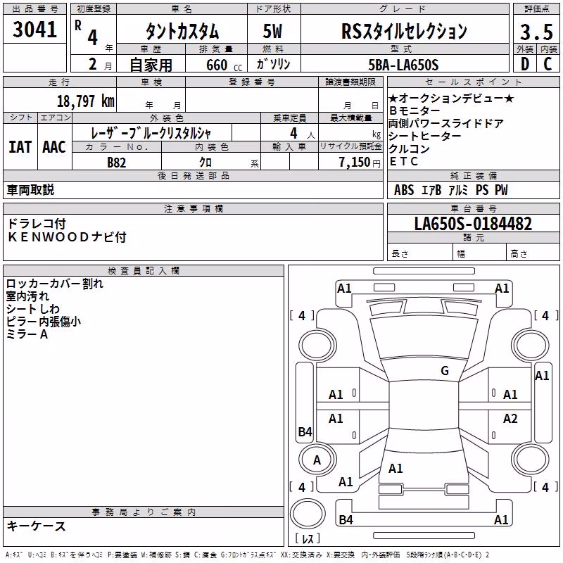DAIHATSU TANTO