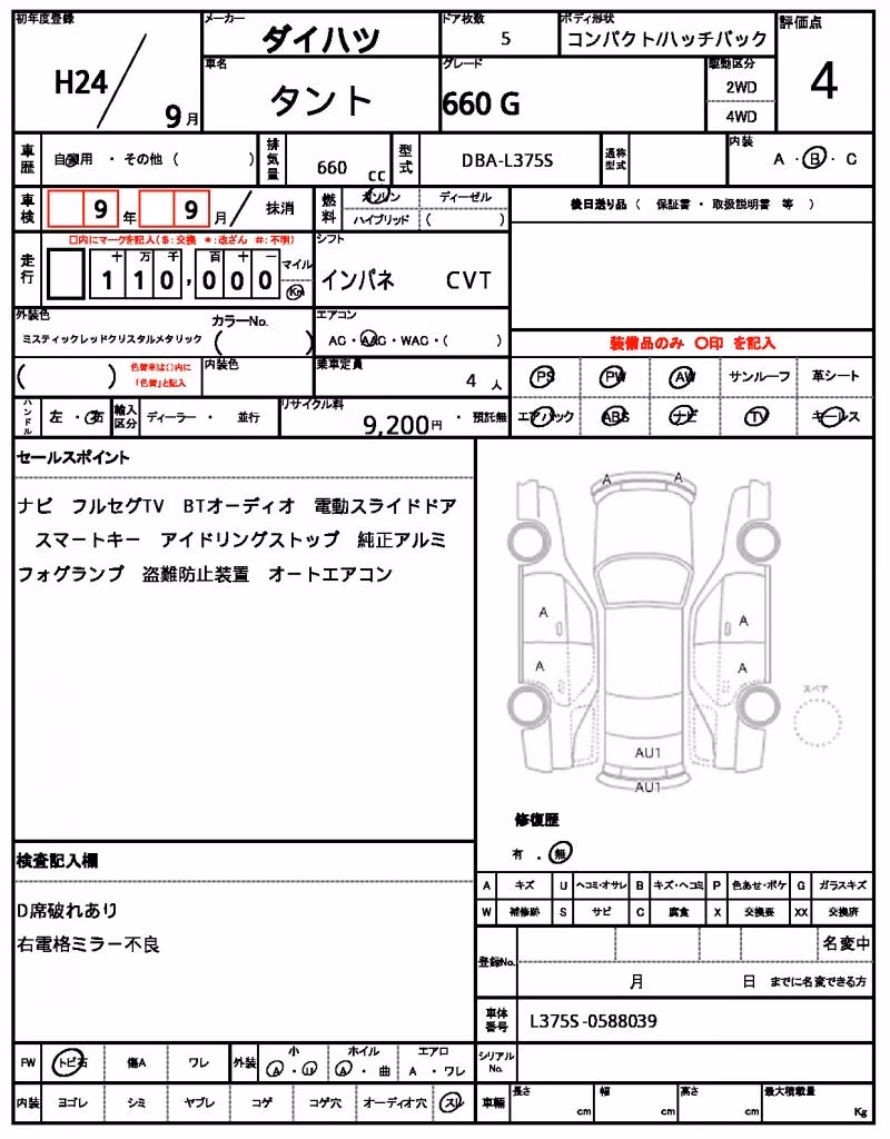 DAIHATSU TANTO