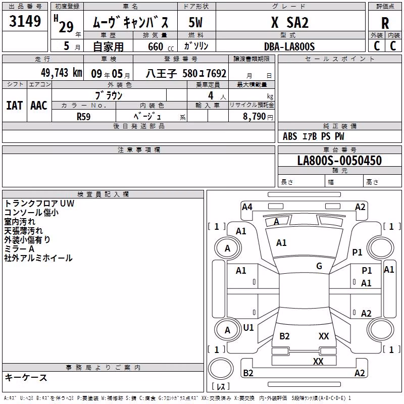 DAIHATSU MOVE CANBUS