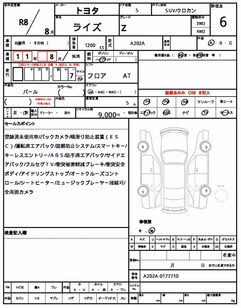 TOYOTA RAIZE