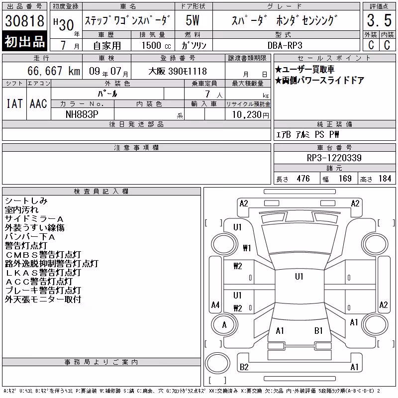 HONDA STEPWGN
