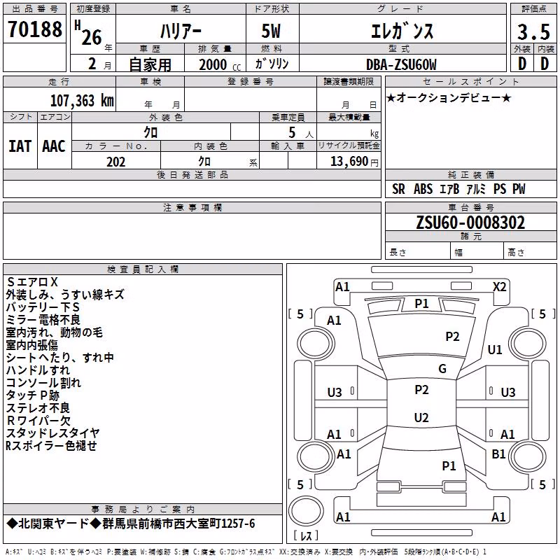 TOYOTA HARRIER