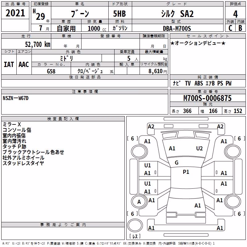 DAIHATSU BOON