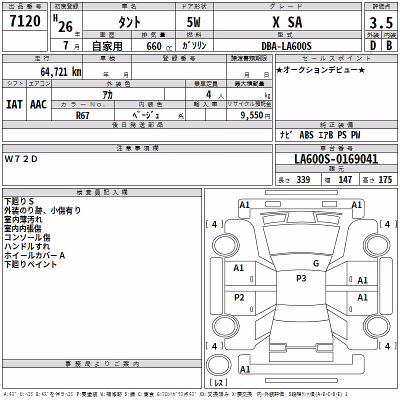 DAIHATSU TANTO