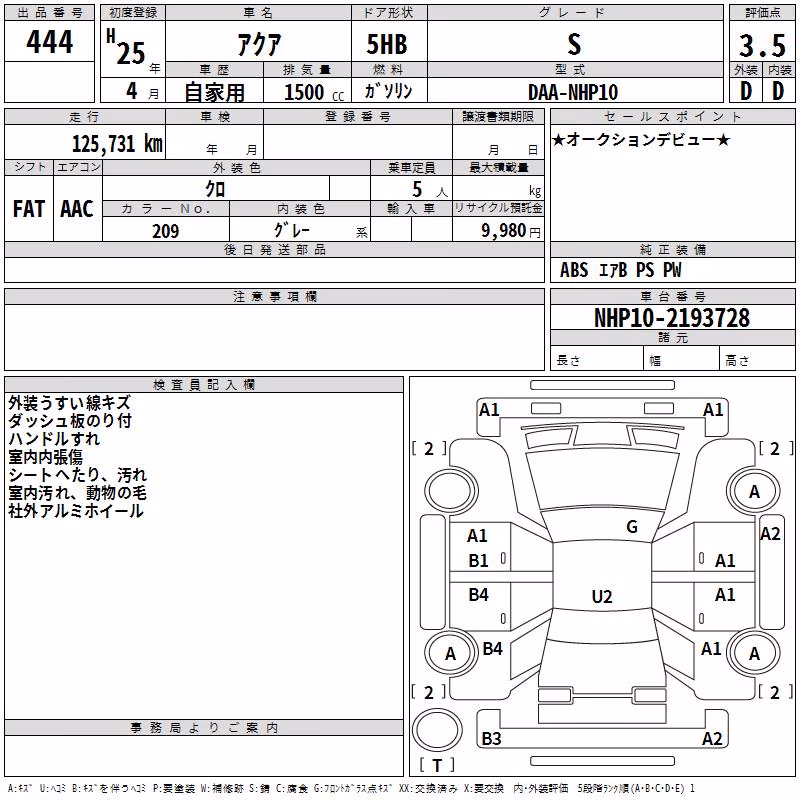 TOYOTA AQUA
