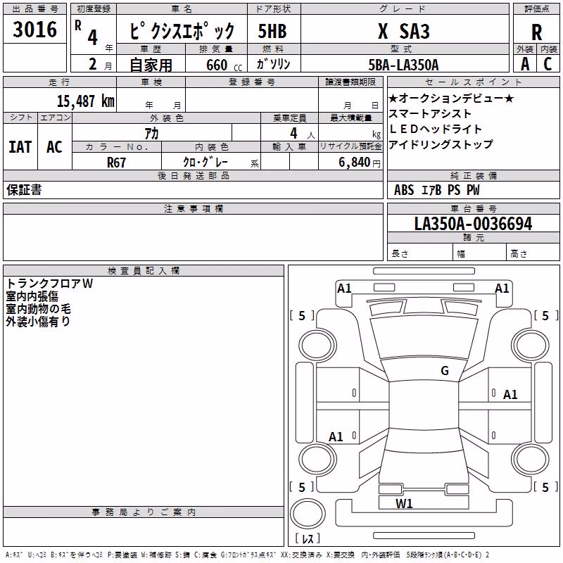 TOYOTA PIXIS EPOCH