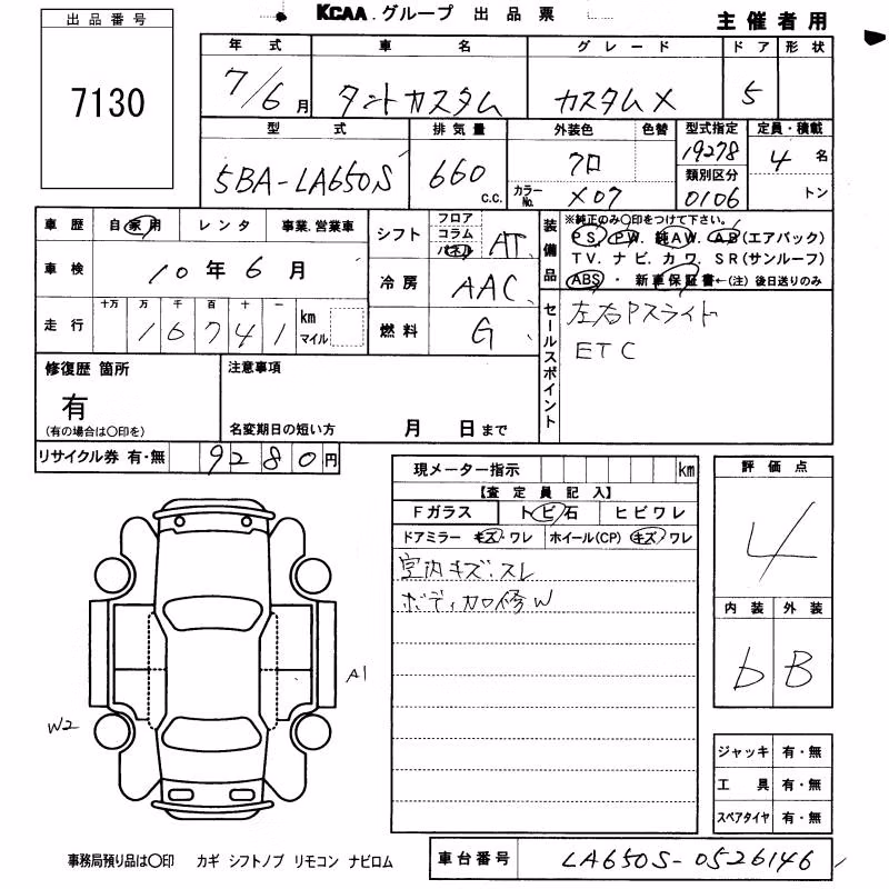 DAIHATSU TANTO