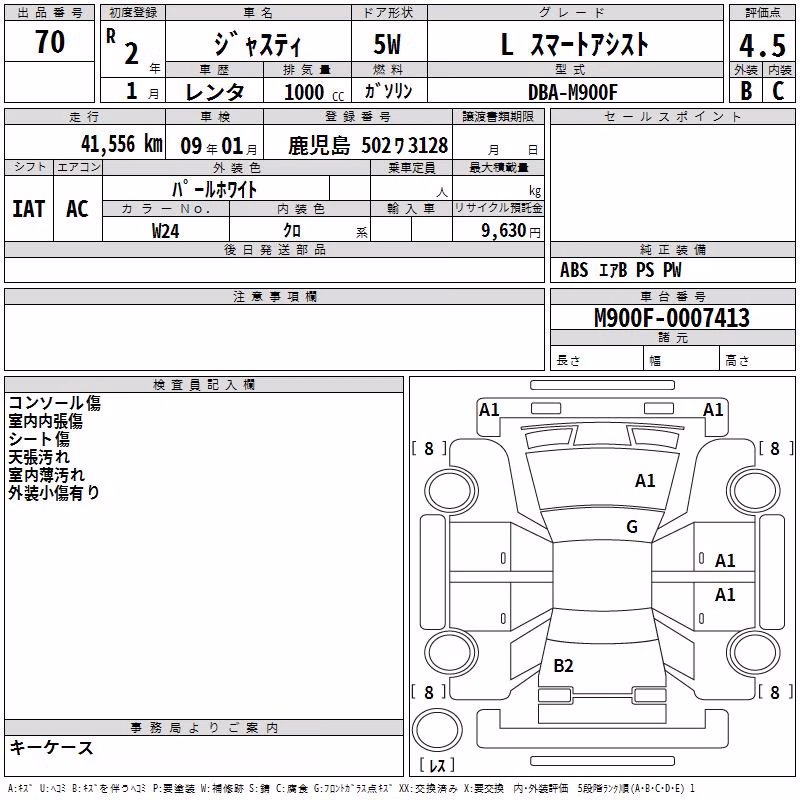 SUBARU JUSTY