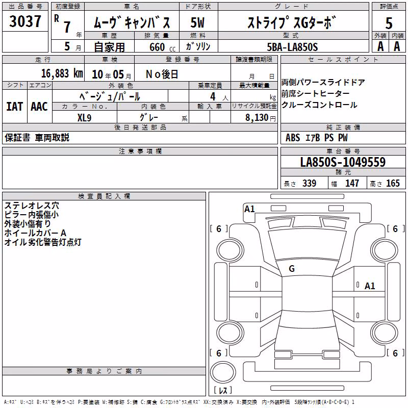 DAIHATSU MOVE CANBUS