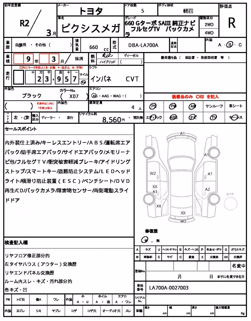 TOYOTA PIXIS MEGA