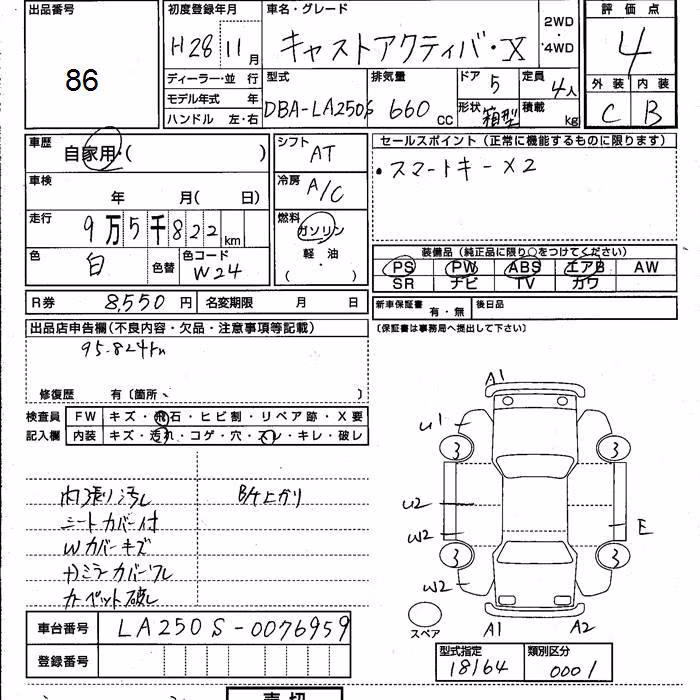DAIHATSU CAST