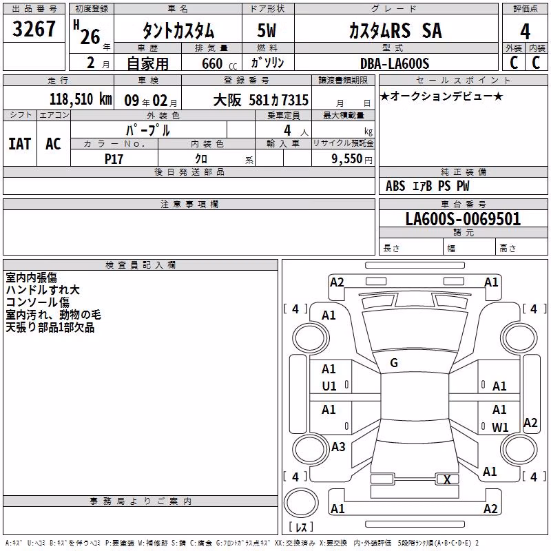 DAIHATSU TANTO