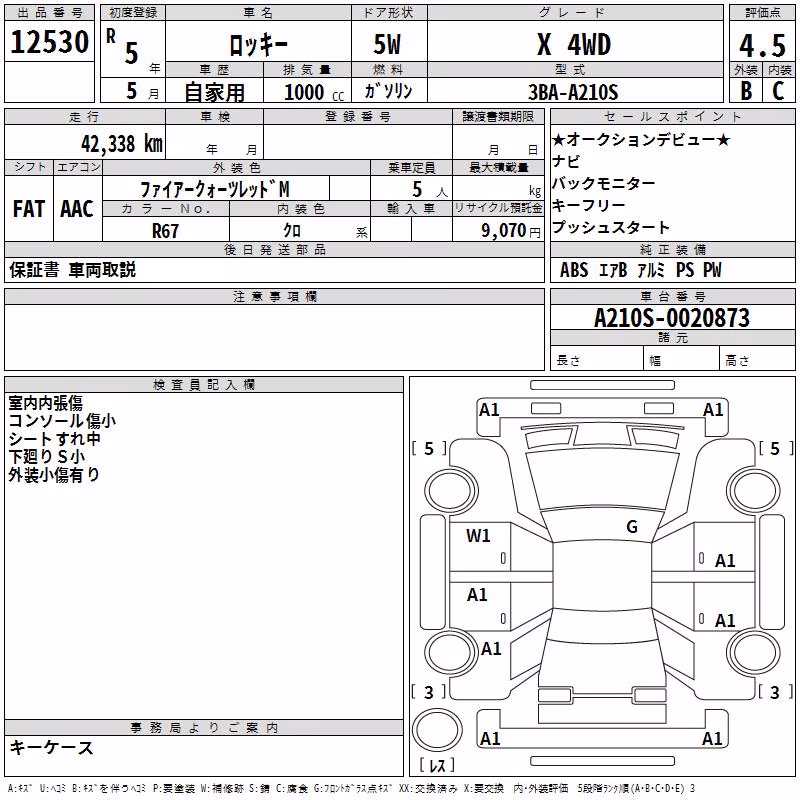 DAIHATSU ROCKY