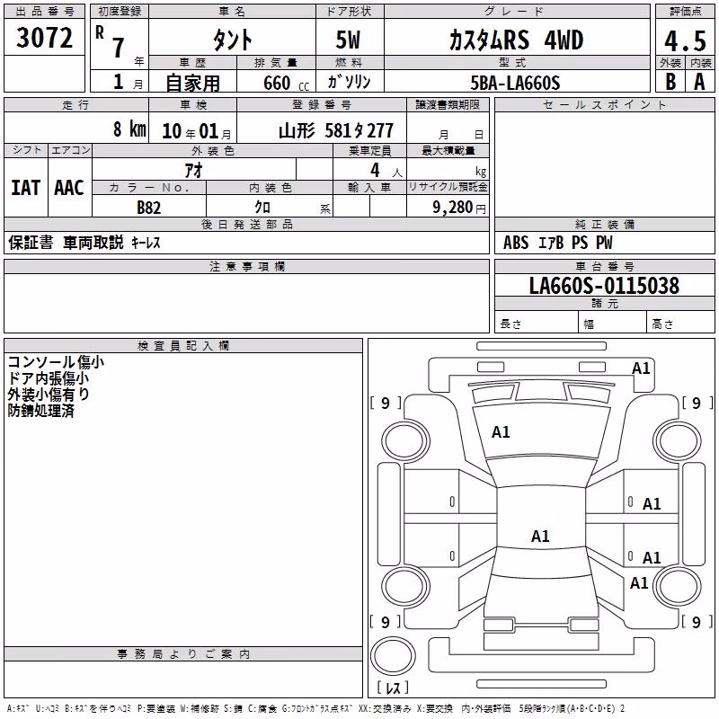 DAIHATSU TANTO