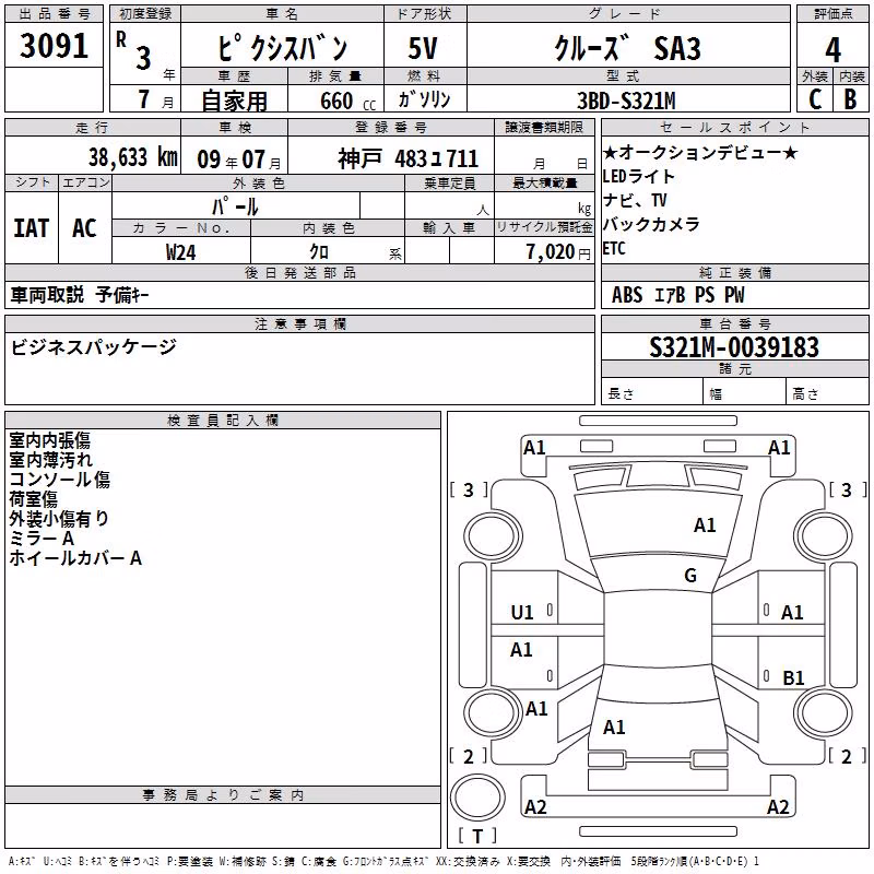 TOYOTA PIXIS VAN