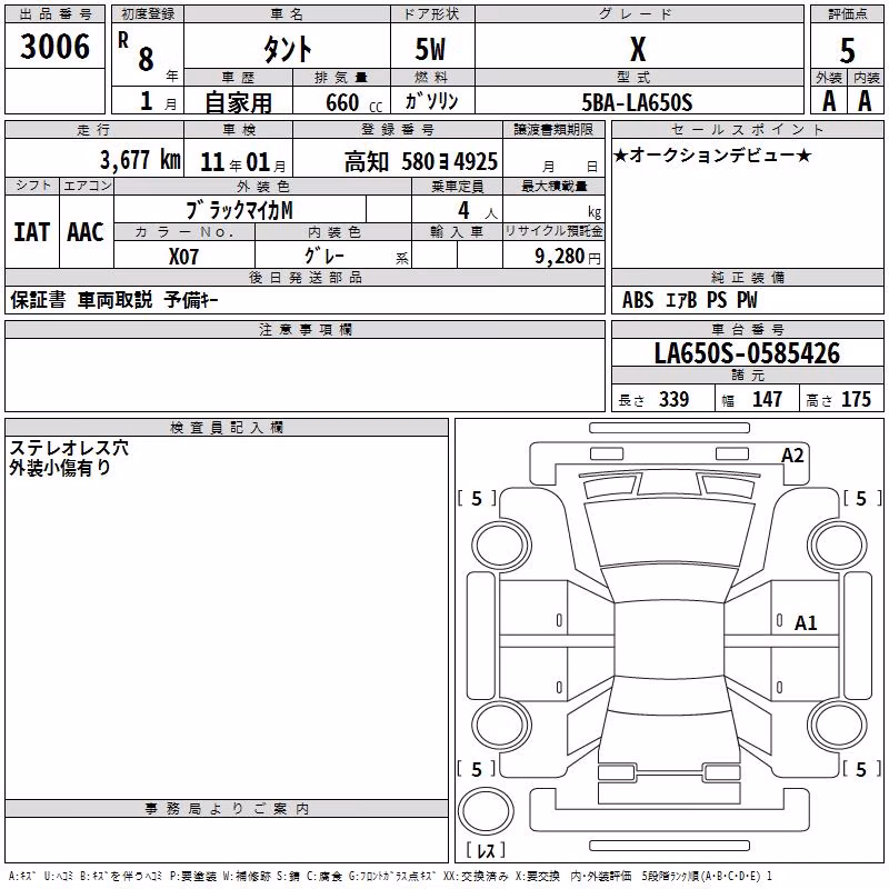DAIHATSU TANTO