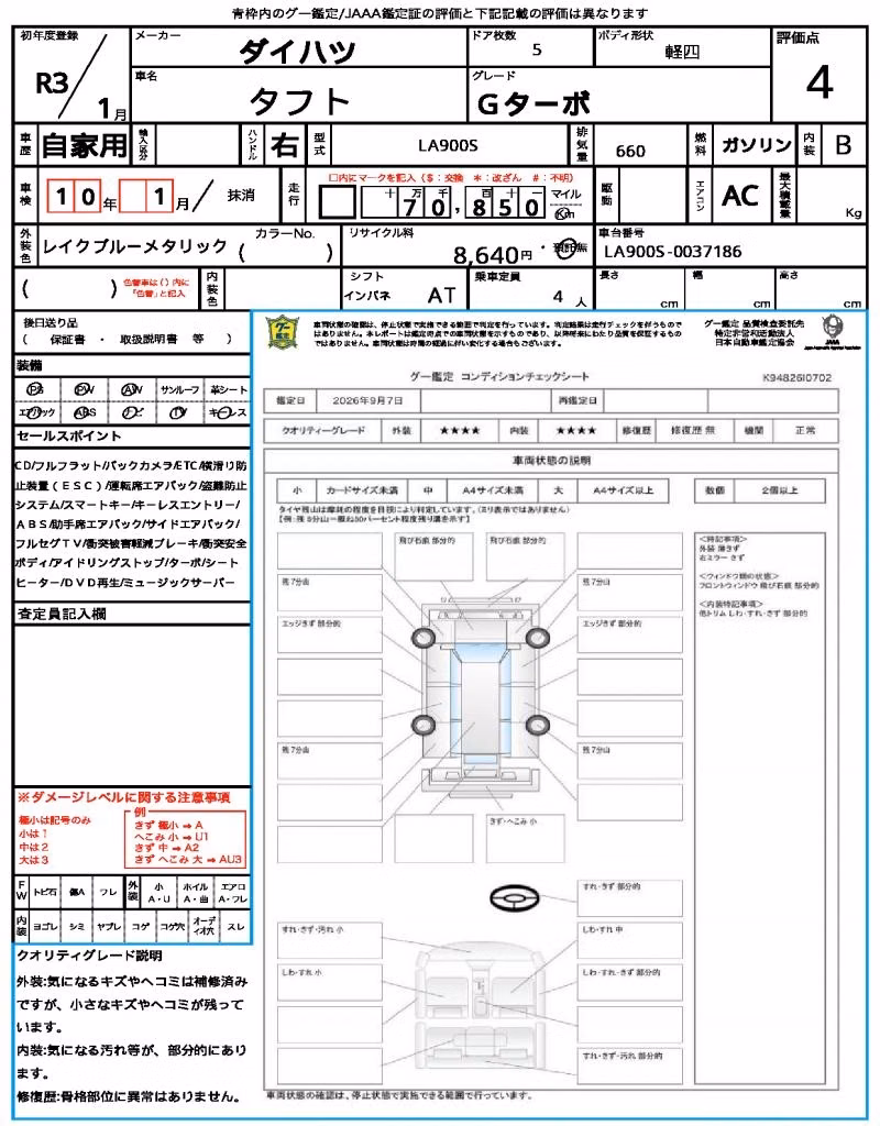 DAIHATSU TAFT