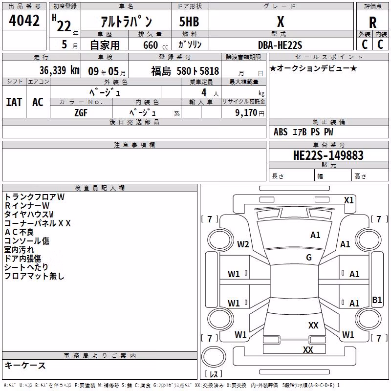 SUZUKI ALTO LAPIN