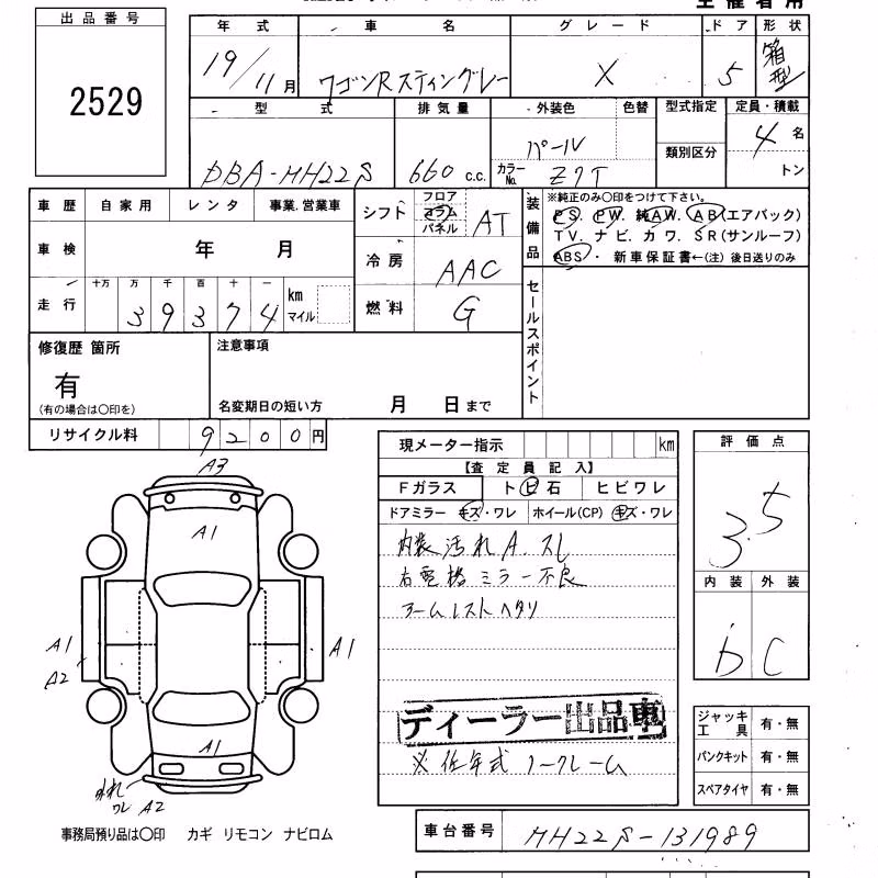 SUZUKI WAGON R