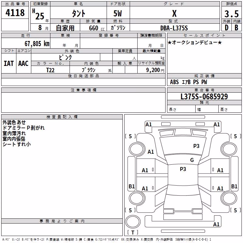 DAIHATSU TANTO