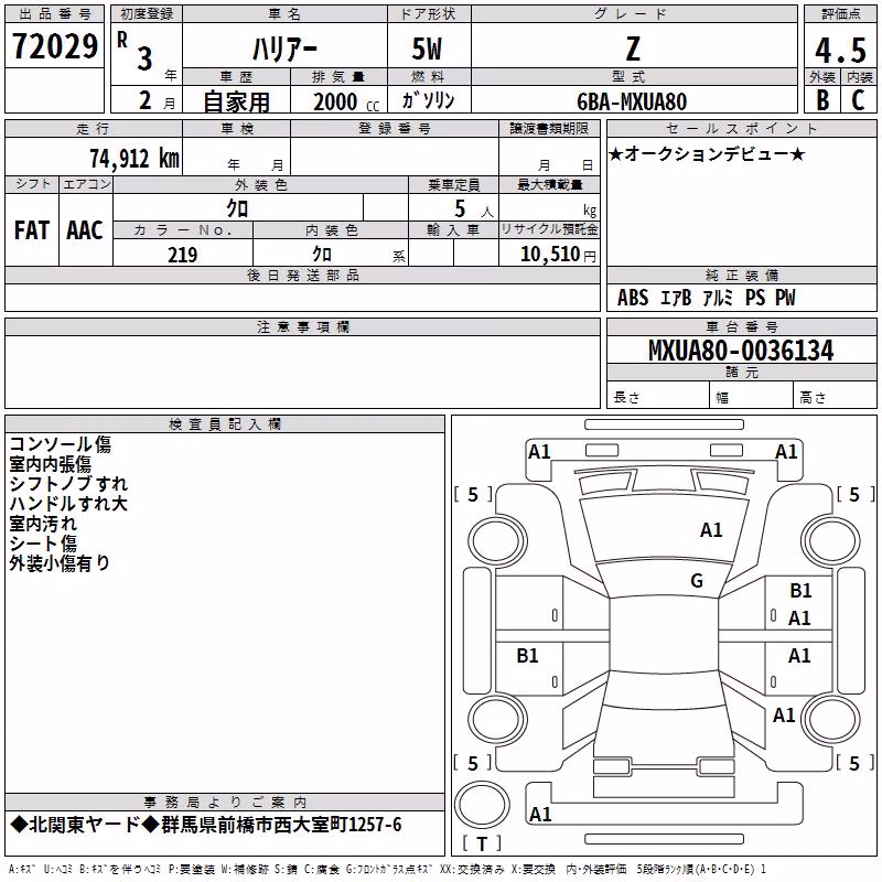 TOYOTA HARRIER