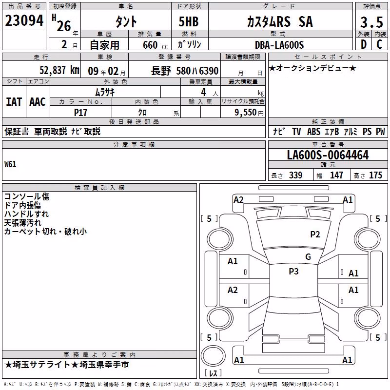 DAIHATSU TANTO
