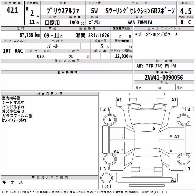 TOYOTA PRIUS ALPHA