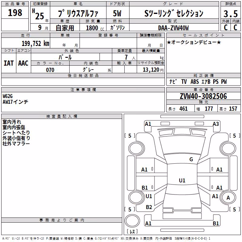 TOYOTA PRIUS ALPHA