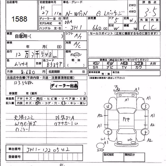 HONDA N-WGN