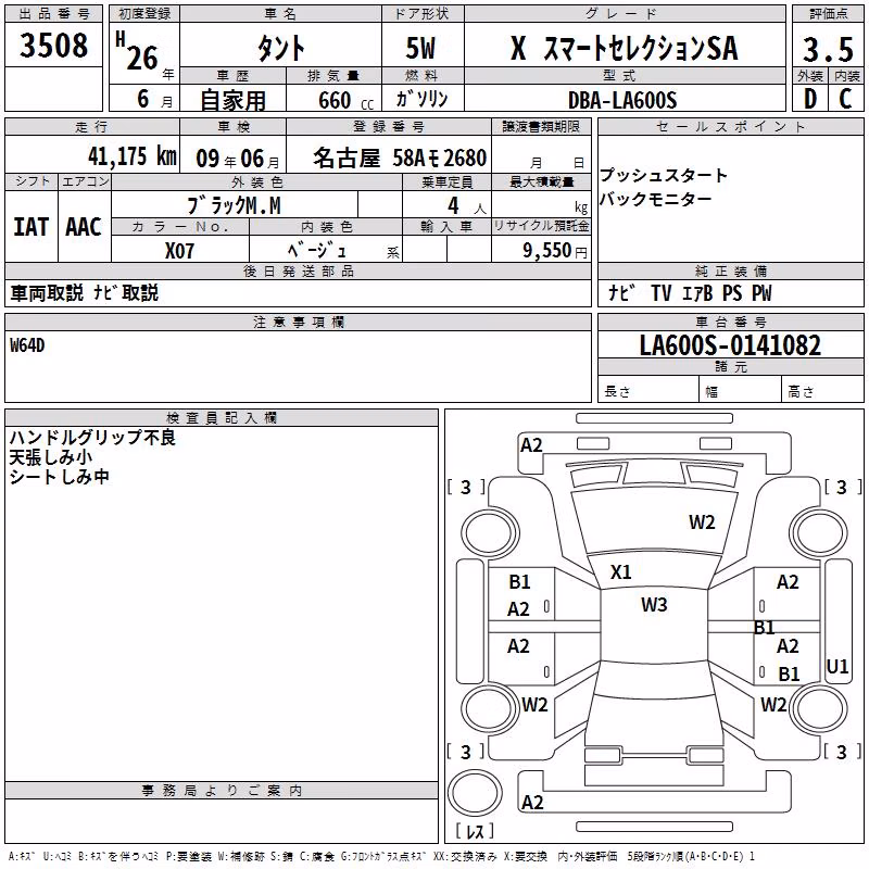 DAIHATSU TANTO
