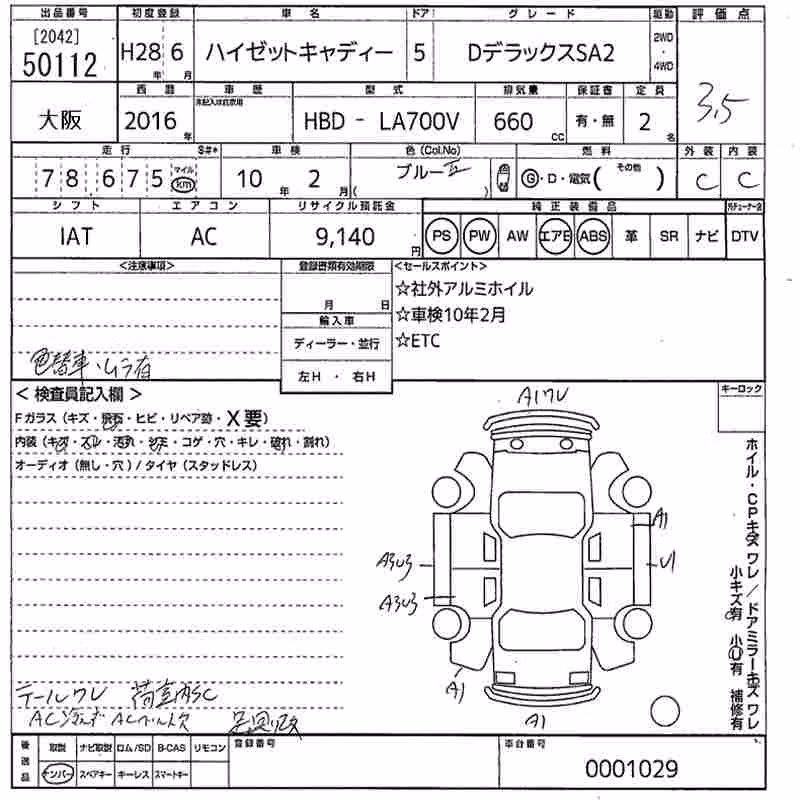 DAIHATSU HIJET CADDIE