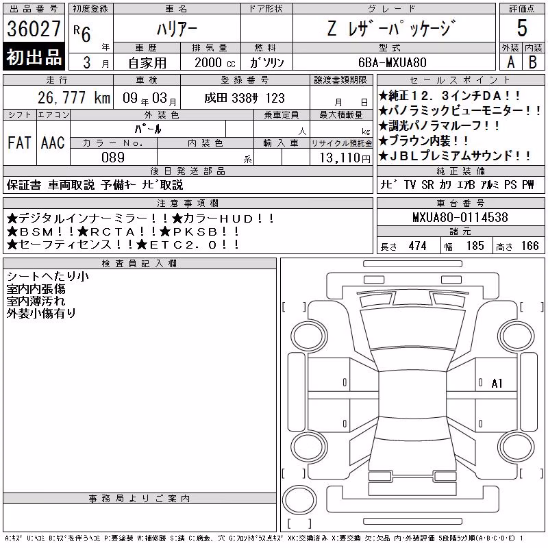 TOYOTA HARRIER