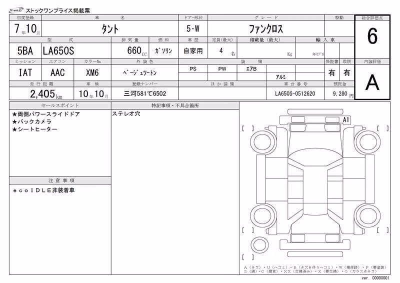 DAIHATSU TANTO
