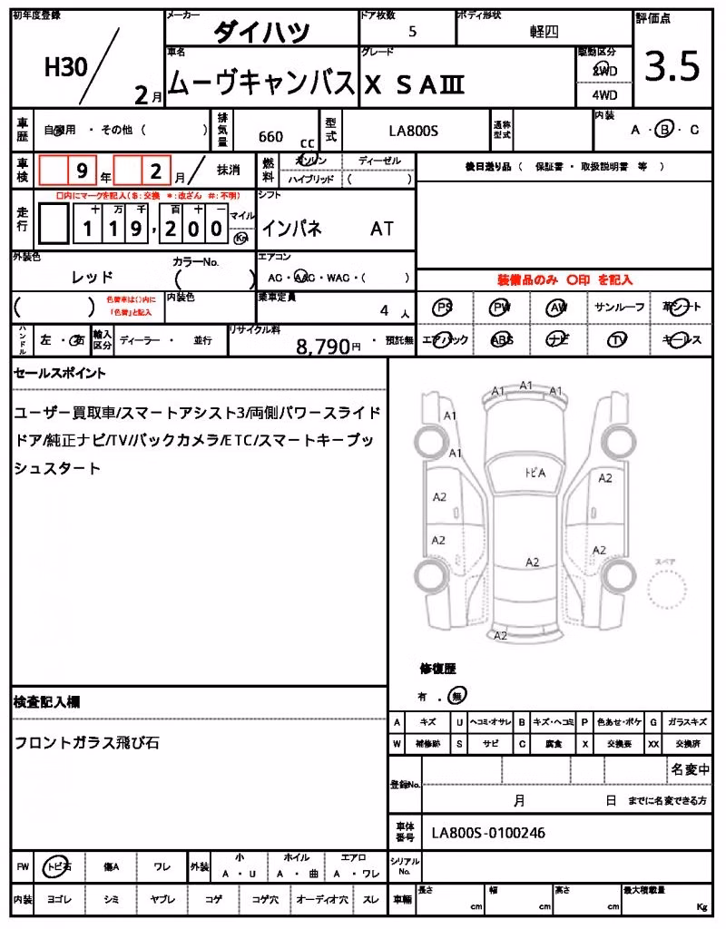 DAIHATSU MOVE CANBUS
